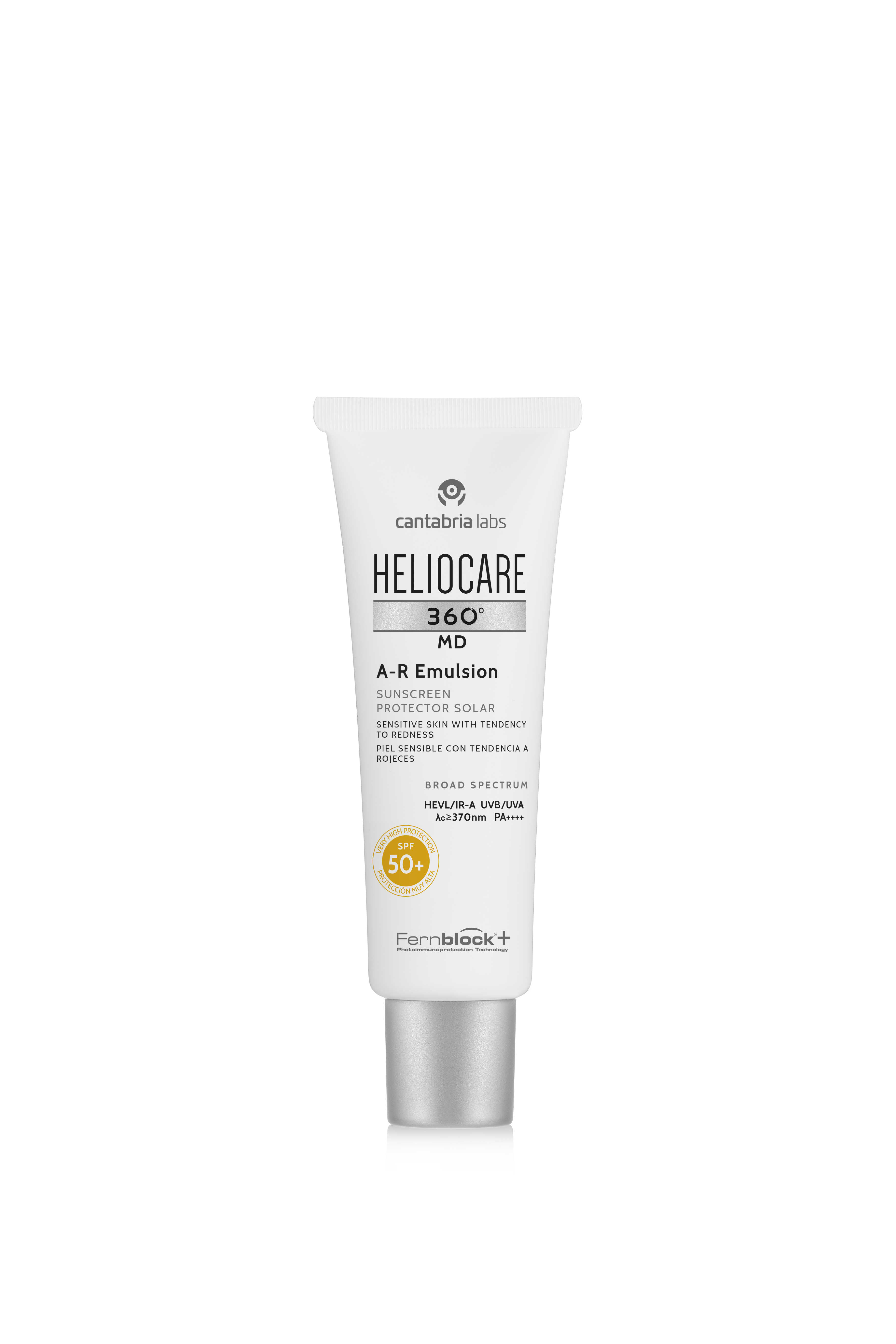 Heliocare 360 emulsija jutīgai ādai ar apsārtumu SPF50 50 ml