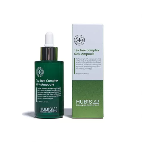 Tējas koka 60% serums HUBISLAB 50 ml